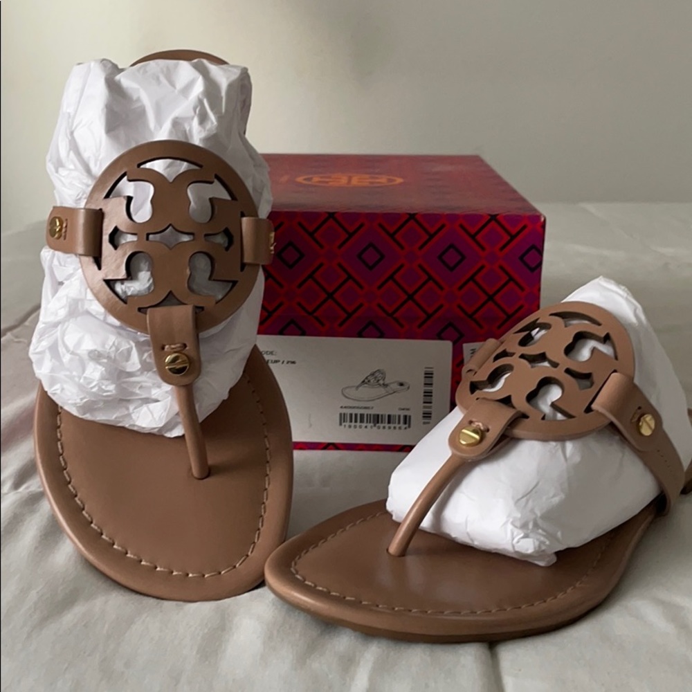 Tory Burch Miller Sandals - Light Makeup